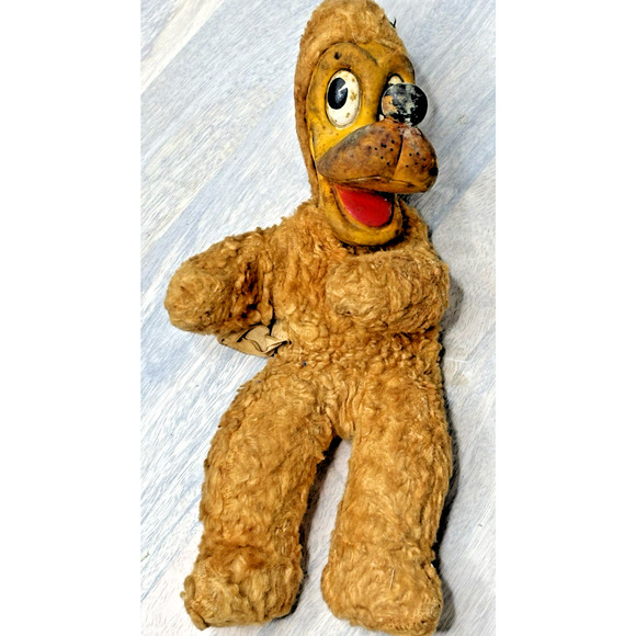 Vintage Disney Rubber Face Pluto Puppy dog Stuffed Animal plush toy - Picture 5 of 6